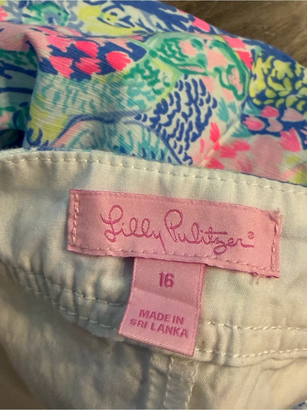 Lilly Pulitzer Colette Skort Mermaid Cove - Picture 4 of 4